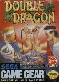 Double Dragon Sega Game Gear  box art